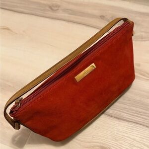 Gucci suede boat bag